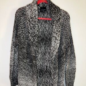 Brown/White Cardigan